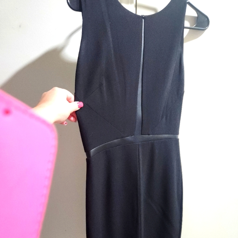 Black whbm dress